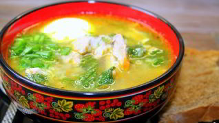 Рецепт Суп из крапивы с мясом