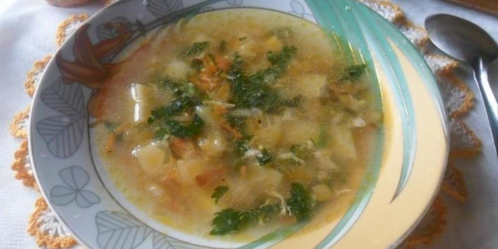 Рецепт вкусный суп щавелевый с яйцом