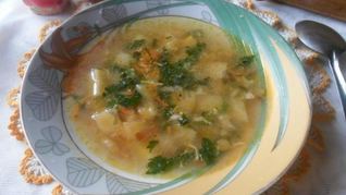 Рецепт Суп из крапивы с яйцом и мясом