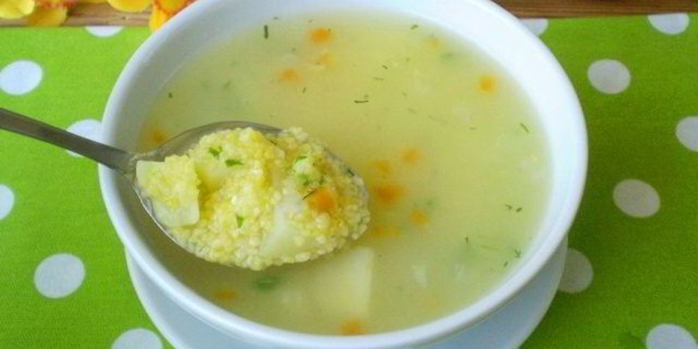 Как приготовить суп из кукурузной крупы