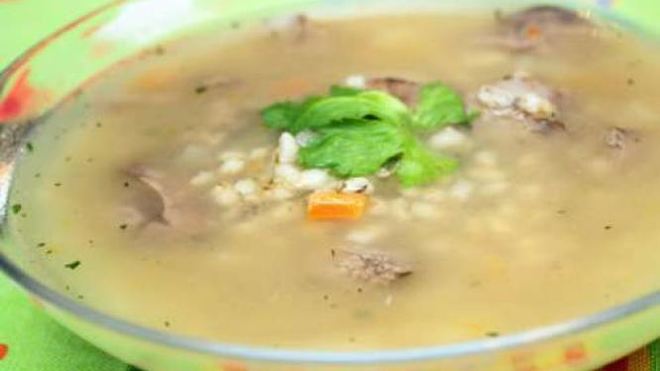 Рецепт Суп из куриной печени