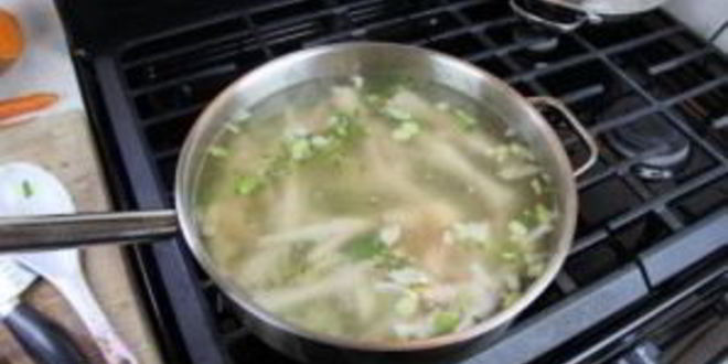 Рецепт супа иза куриных лапка