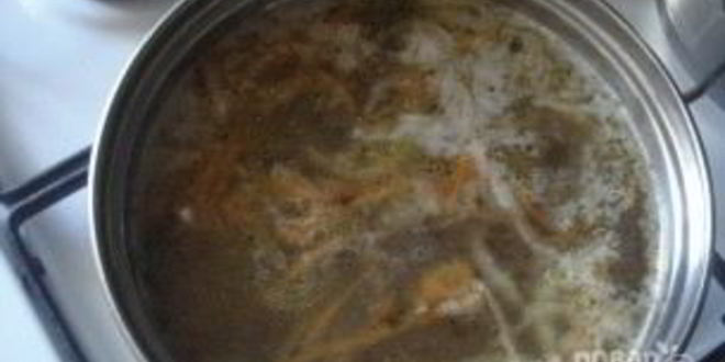 Рецепт суп из мойвы