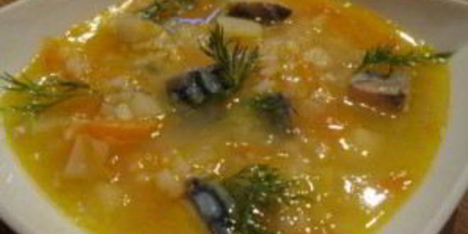 Рецепт суп из морского коктейля