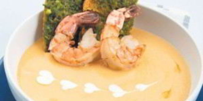 Рецепт суп из панцирей креветок