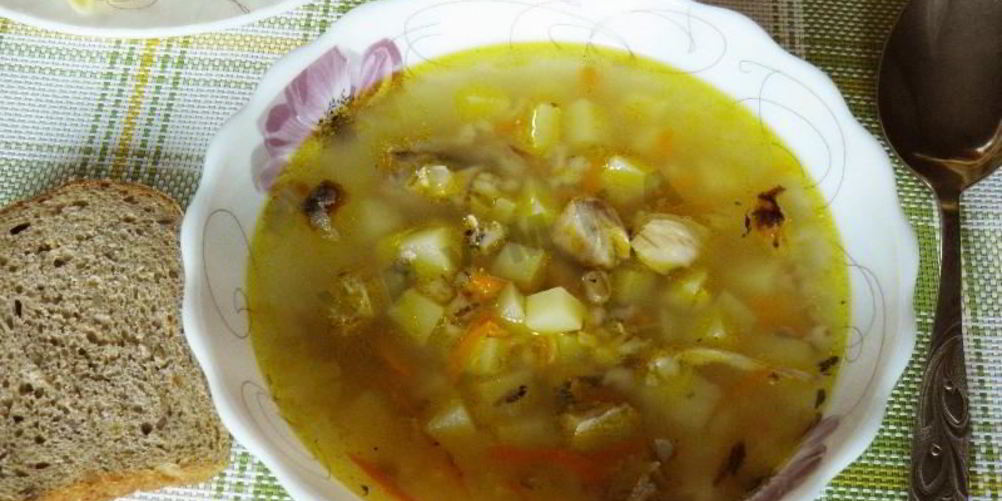 Как приготовить суп иза рыбных консервова с перловкой
