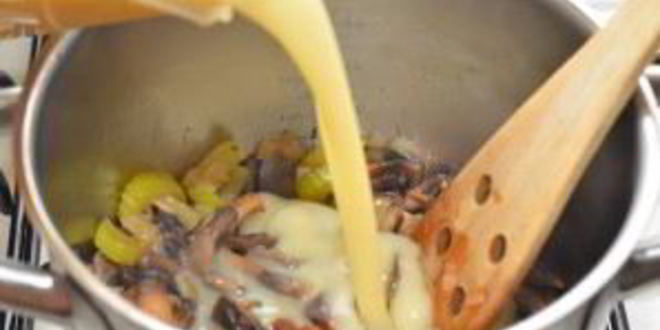 Рецепт суп из шампиньонов со сливками