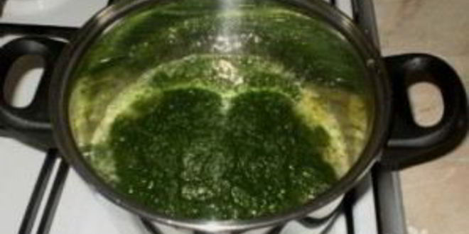 Рецепт суп из шпината с яйцом