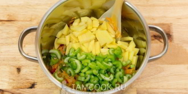 Рецепт суп из свежего зеленого горошка