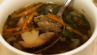 Рецепт Суп из свежих подберезовиков