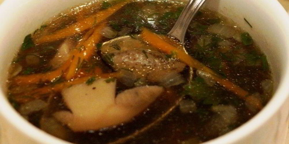 Как приготовить суп из свежих подберезовиков