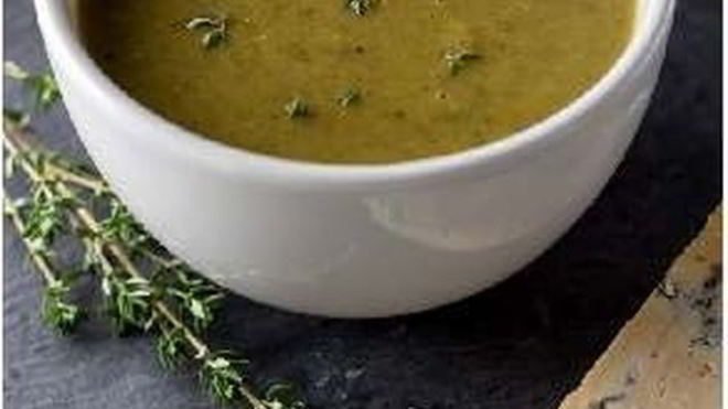 Рецепт Суп из сыра с плесенью и шпината