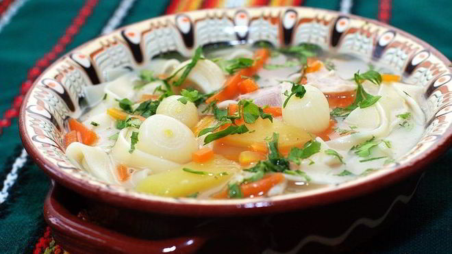 Рецепт Суп куриный с лапшой домашней