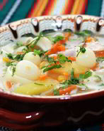 Суп куриный с лапшой домашней