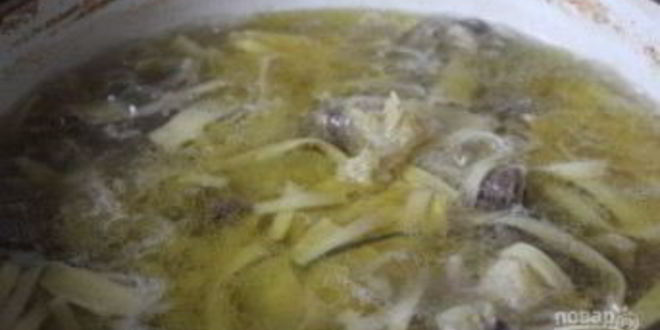 Рецепт суп лапша с говядиной