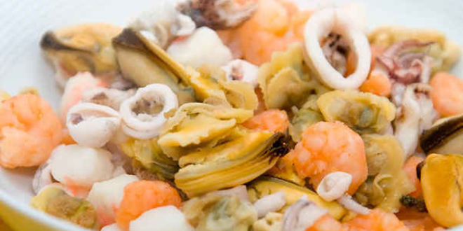 Рецепт суп-лапша с морепродуктами