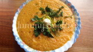 Рецепт Ароматный овощной суп-пюре