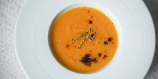 Рецепт бархатный суп-пюре из тыквы