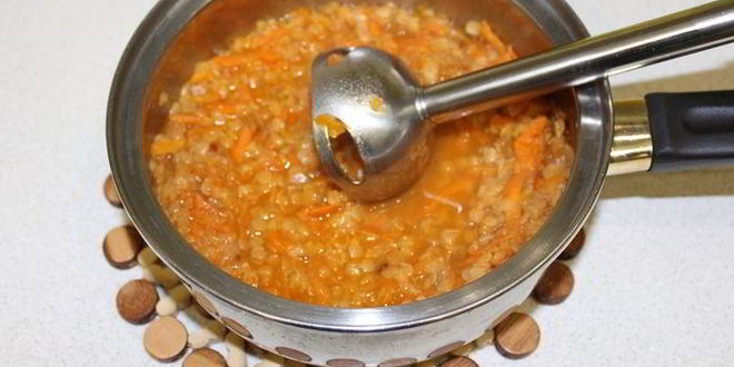 Рецепт чечевичный суп-пюре с тофу