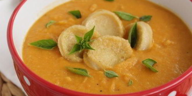 Рецепт чечевичный суп-пюре с тофу