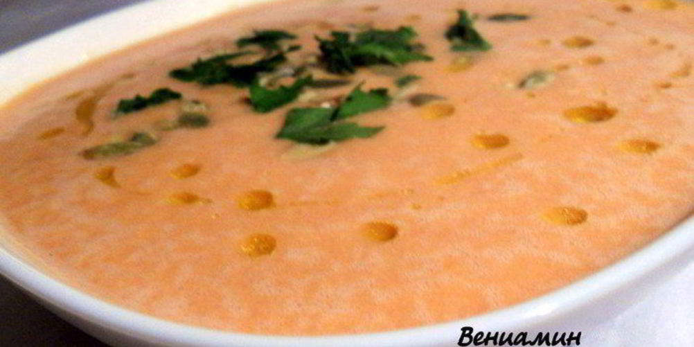 Как приготовить чечевичный суп-пюре с томатами и сельдереем