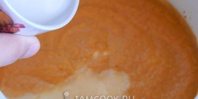 Рецепт диетический суп-пюре