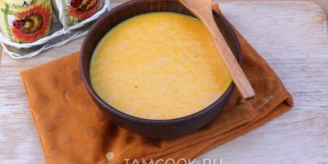 Рецепт диетический суп-пюре