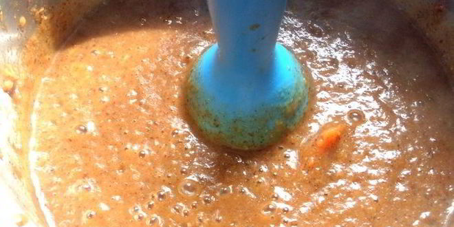 Рецепт фасолевый суп-пюре на основе ржаного хлеба