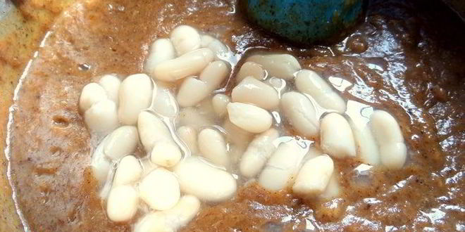 Рецепт фасолевый суп-пюре на основе ржаного хлеба