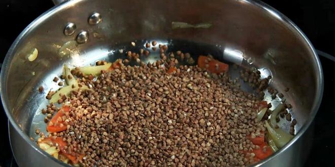 Рецепт гречневый суп-пюре с индюшачьей печенкой