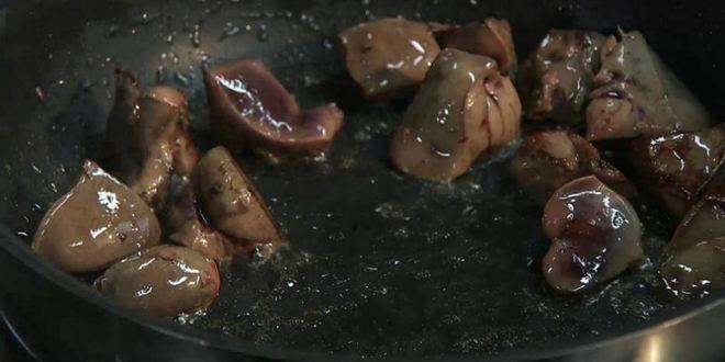 Рецепт гречневый суп-пюре с индюшачьей печенкой