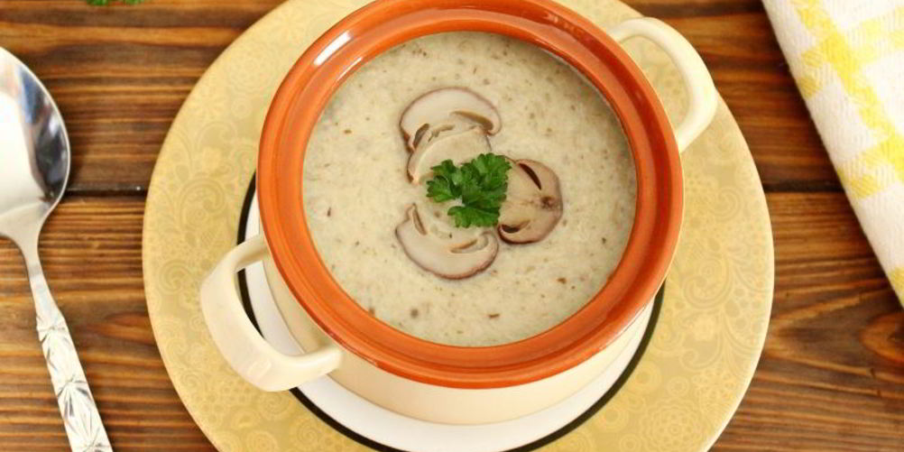 Как приготовить грибной суп-пюре из замороженных грибов