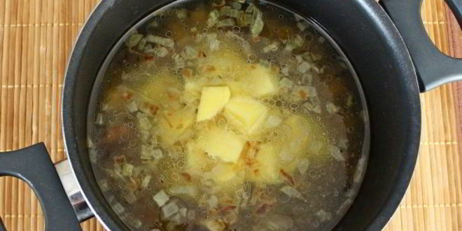 Рецепт грибной суп-пюре из замороженных грибов