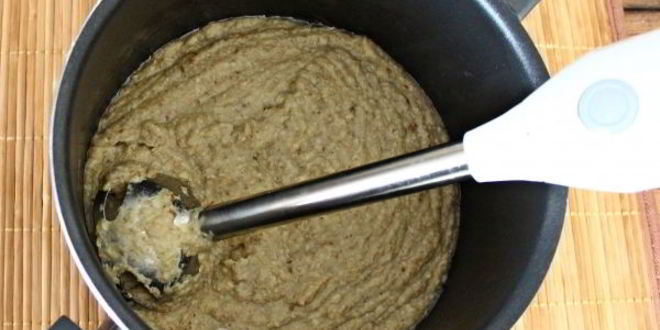 Рецепт грибной суп-пюре из замороженных грибов