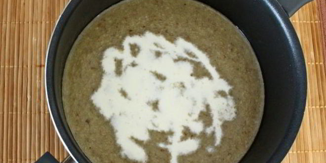 Рецепт грибной суп-пюре из замороженных грибов