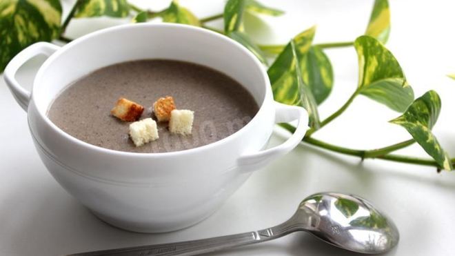 Рецепт Грибной суп-пюре с белыми грибами