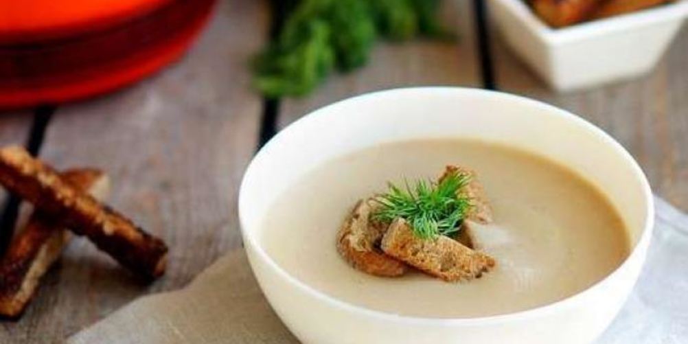 Рецепт овощной суп-пюре со сливками