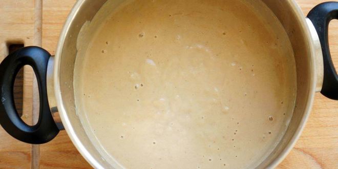 Рецепт грибной суп-пюре со сливками