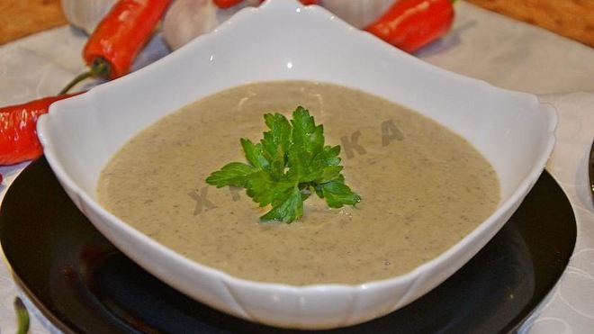 Рецепт Грибной суп пюре в мультиварке из шампиньонов