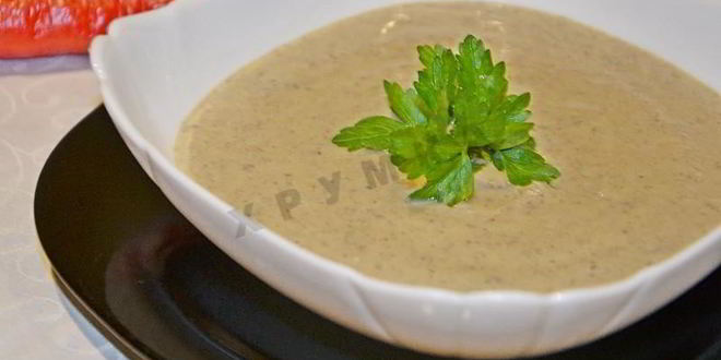 Рецепт грибной суп пюре в мультиварке из шампиньонов