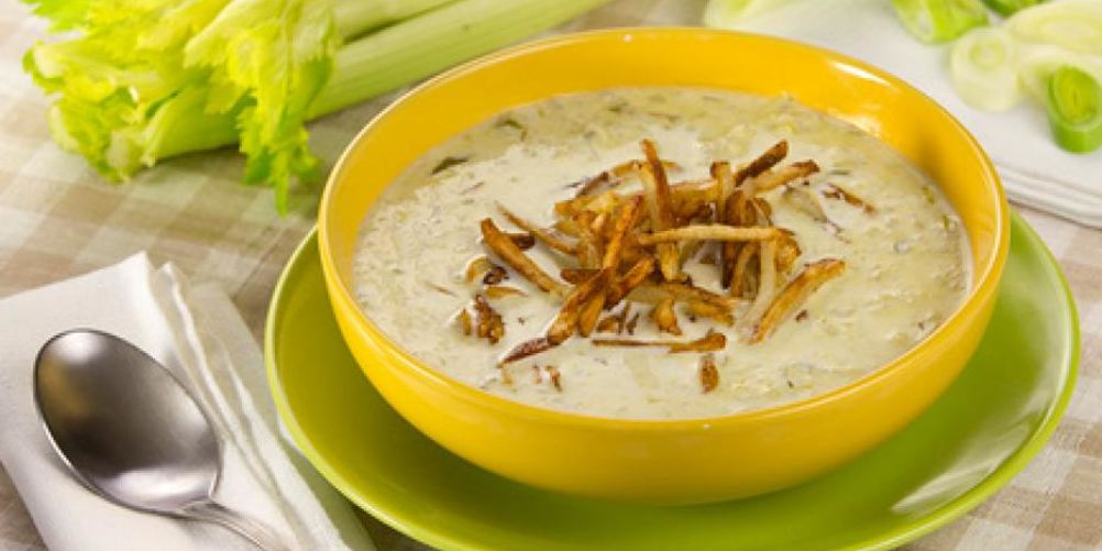 Как приготовить картофельно-овощной молочный суп-пюре