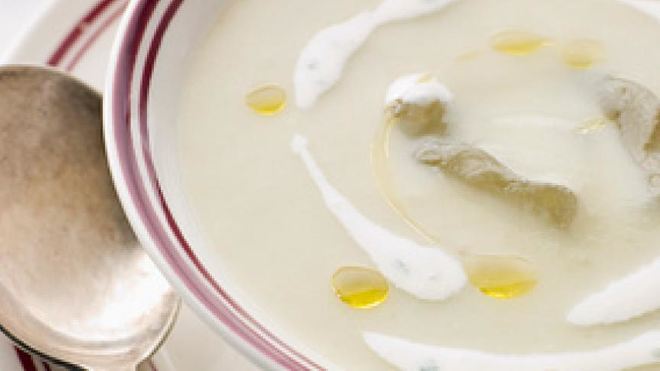 Рецепт Картофельный суп-пюре Вишисуаз