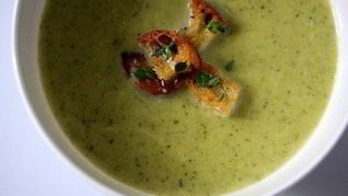 Рецепт Куриный суп-пюре с брокколи