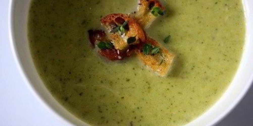 Как приготовить куриный суп-пюре с брокколи