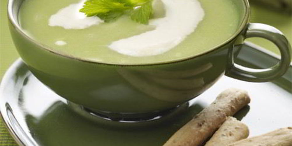 Как приготовить летний суп-пюре из сельдерея