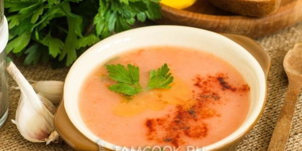 Рецепт суп-пюре с шампиньонами и картофелем