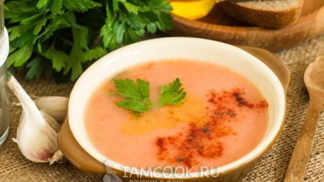 Рецепт Монастырский суп-пюре