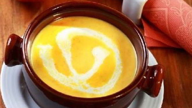 Рецепт Морковный суп-пюре с яблоками