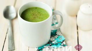 Рецепт Овощной суп-пюре с базиликом