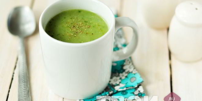 Рецепт овощной суп-пюре с базиликом